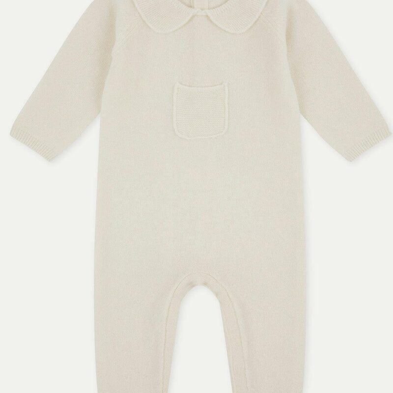 The Cream Noah Cashmere Baby Jumpsuit