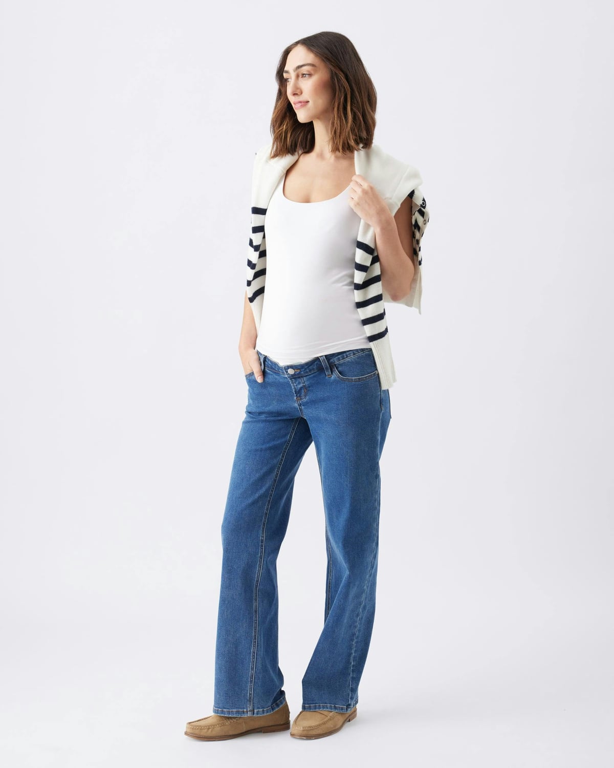 Miller Over Bump Jean True Blue