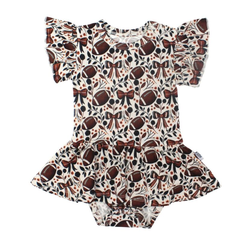 Game Day Blooms Bodysuit Twirl