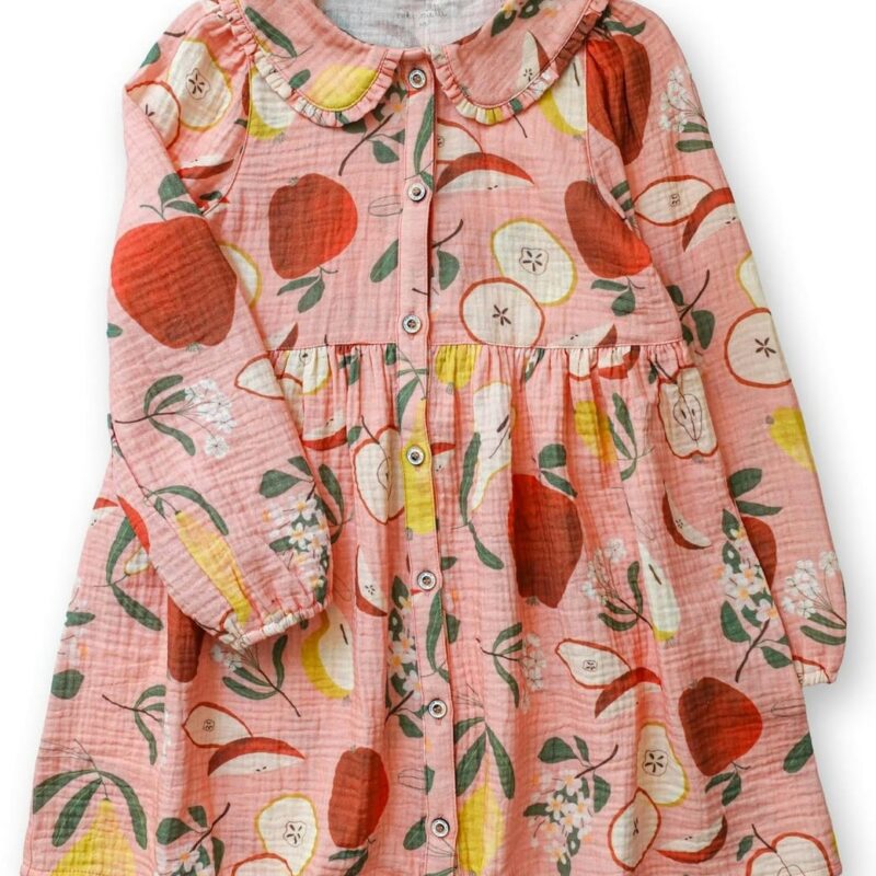 Pink Lady Dolly Shirt Dress