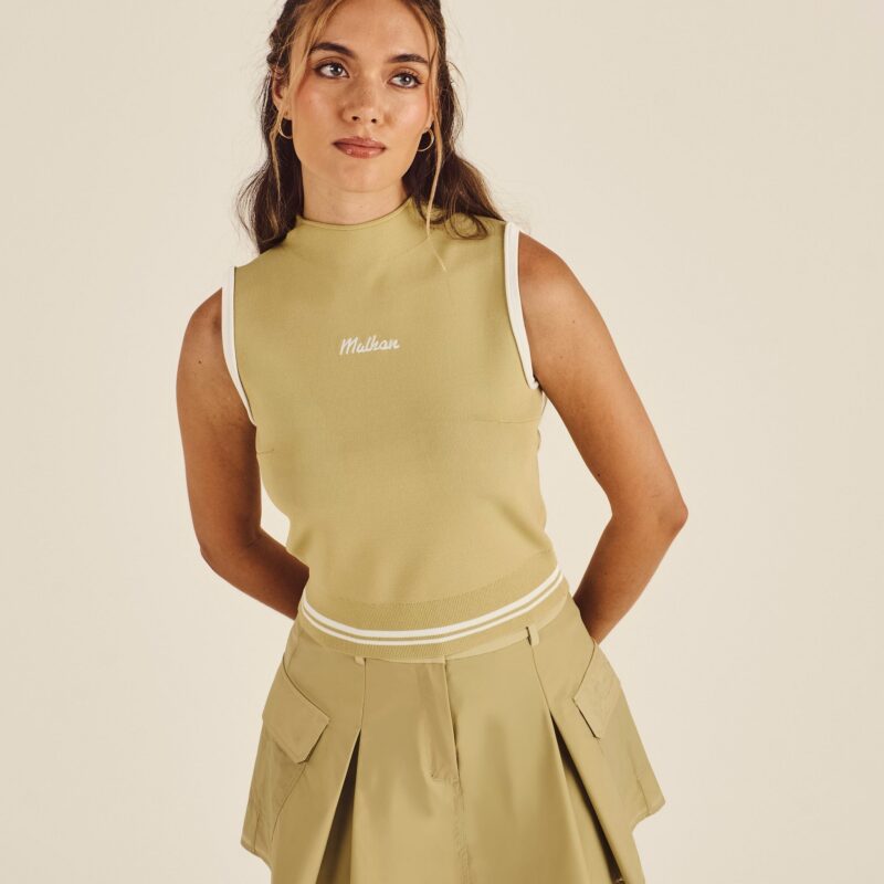KARA MOCKNECK VEST Malbon