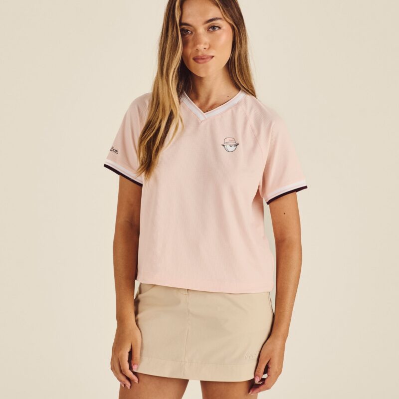 STUDIO SEOUL SEERSUCKER JERSEY POLO Malbon