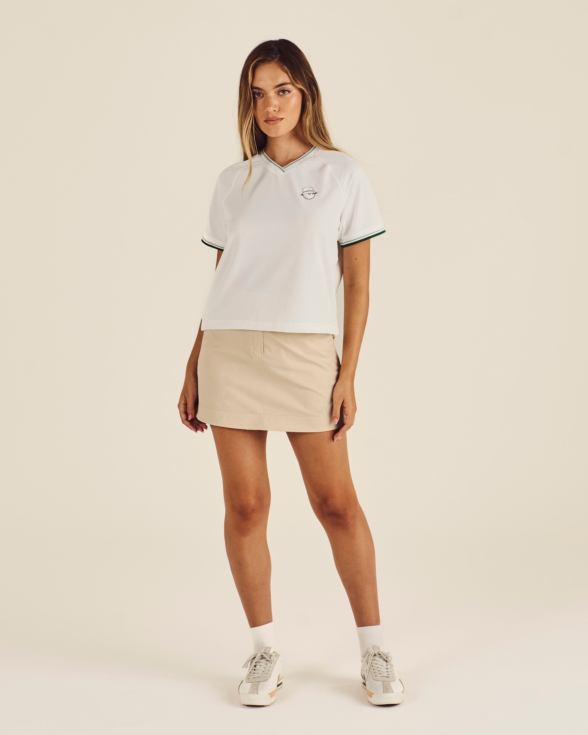 STUDIO SEOUL SEERSUCKER JERSEY POLO Malbon