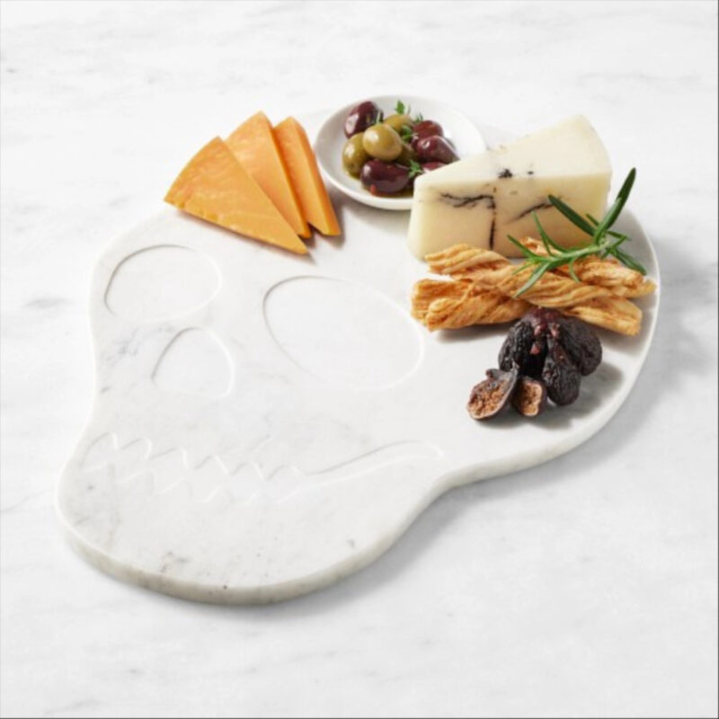 Marble Skull Cheese Board