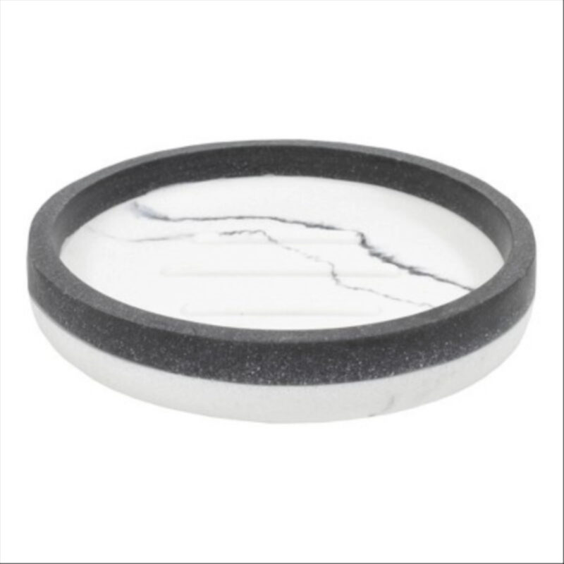 Marbleized Soap Dish Bath Accessory