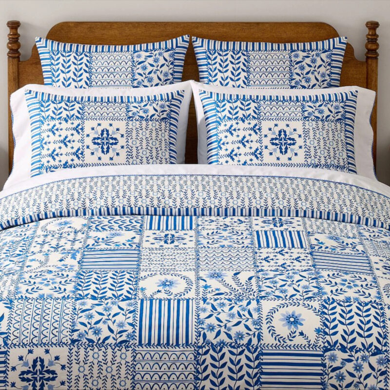 Mark Sikes Pixie Patchwork Duvet, Multi, King/Cal. King