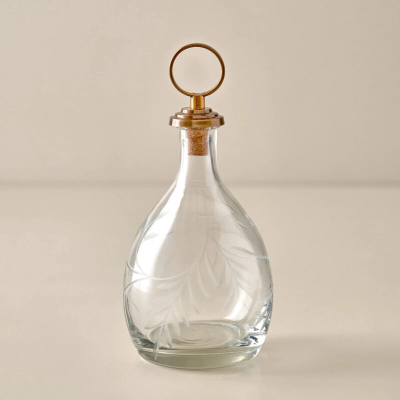 Marlowe Etched Glass Oil Pour