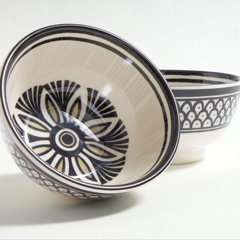 Marrakesh Outdoor Melamine Cereal Bowls, Set of 4