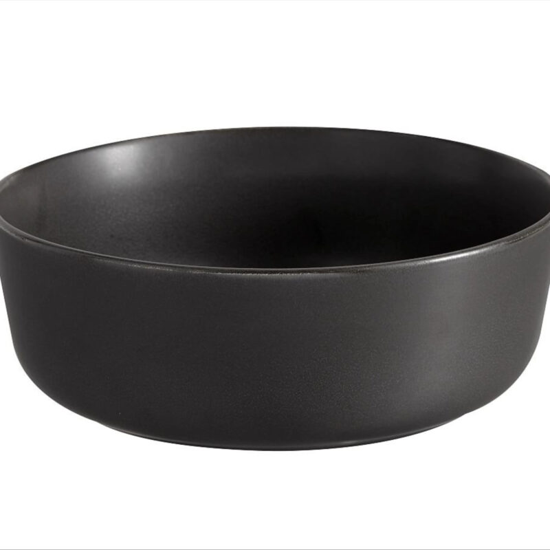 Mason Stoneware Pasta Bowls, Set of 4 - Charcoal