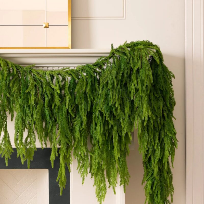 6.5' Norfolk Pine Draping Garland
