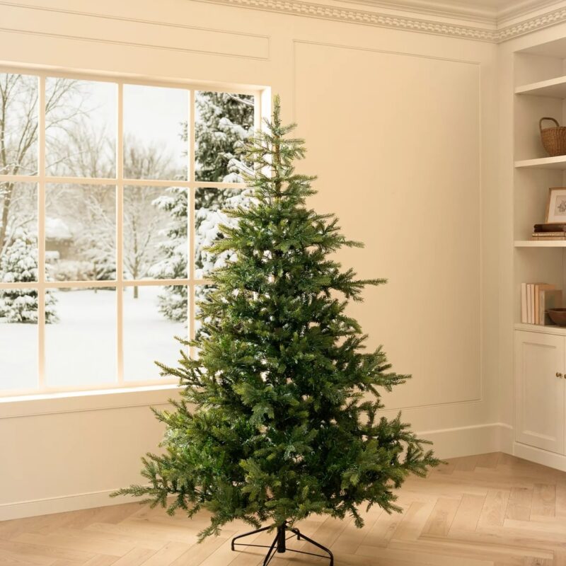 7' Grandis Fir Pre-Lit Faux Tree