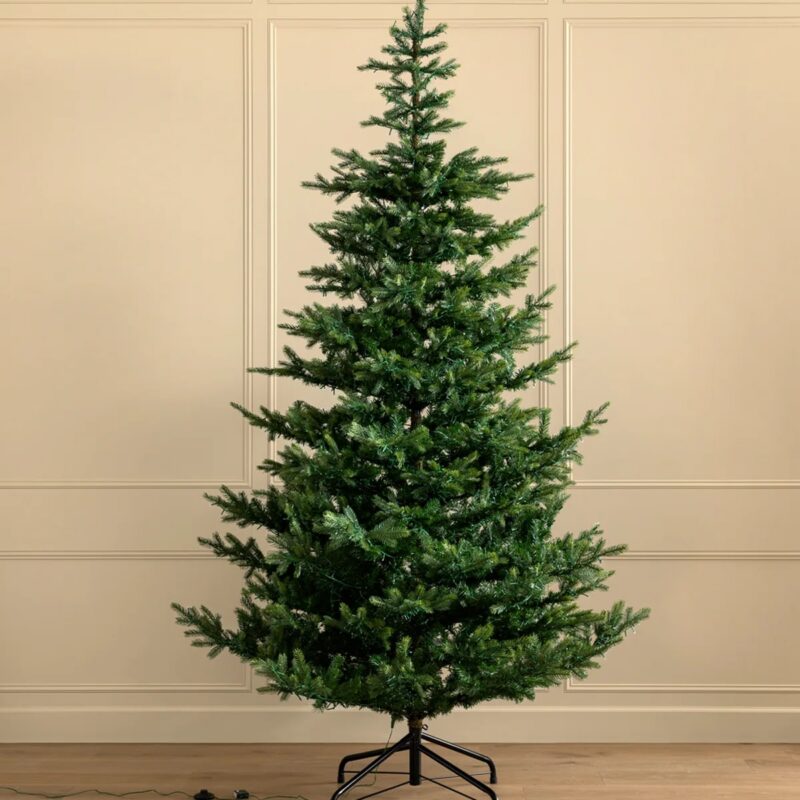 9' Norway Spruce Pre-Lit Faux Tree