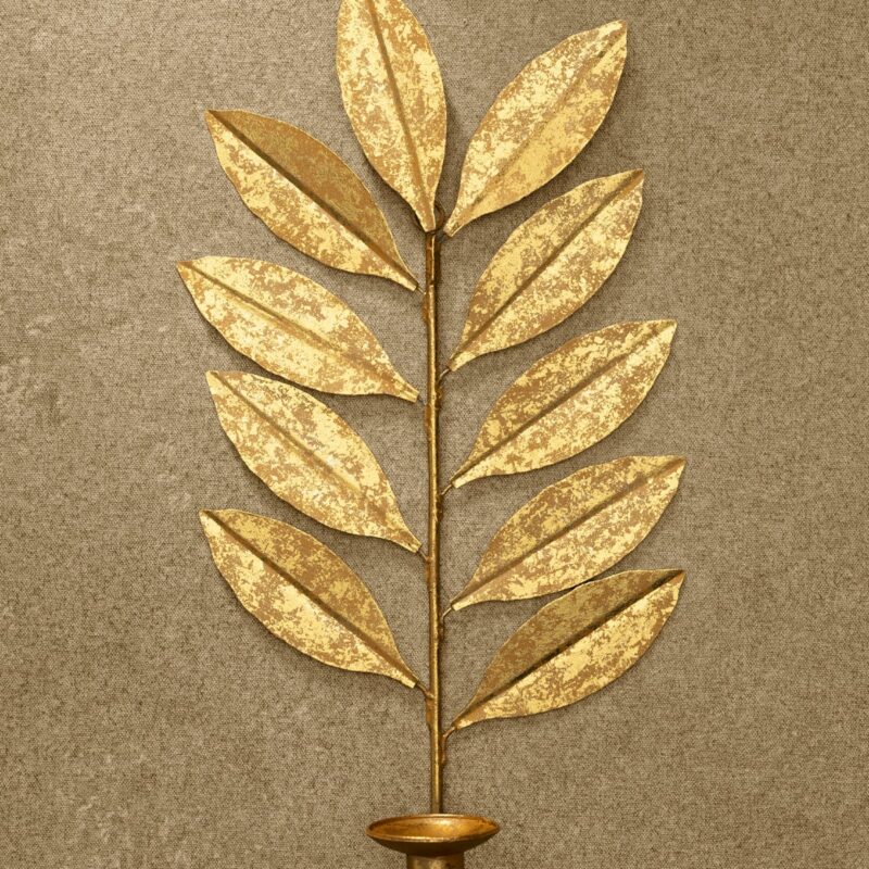 Brass Wall Taper Holder