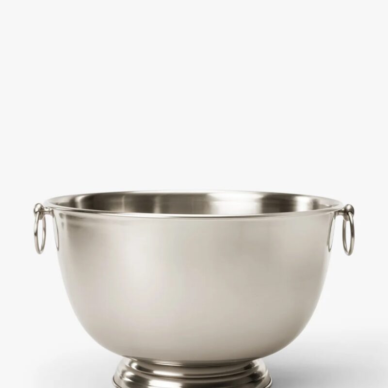 Brushed Nickel Ice Bucket