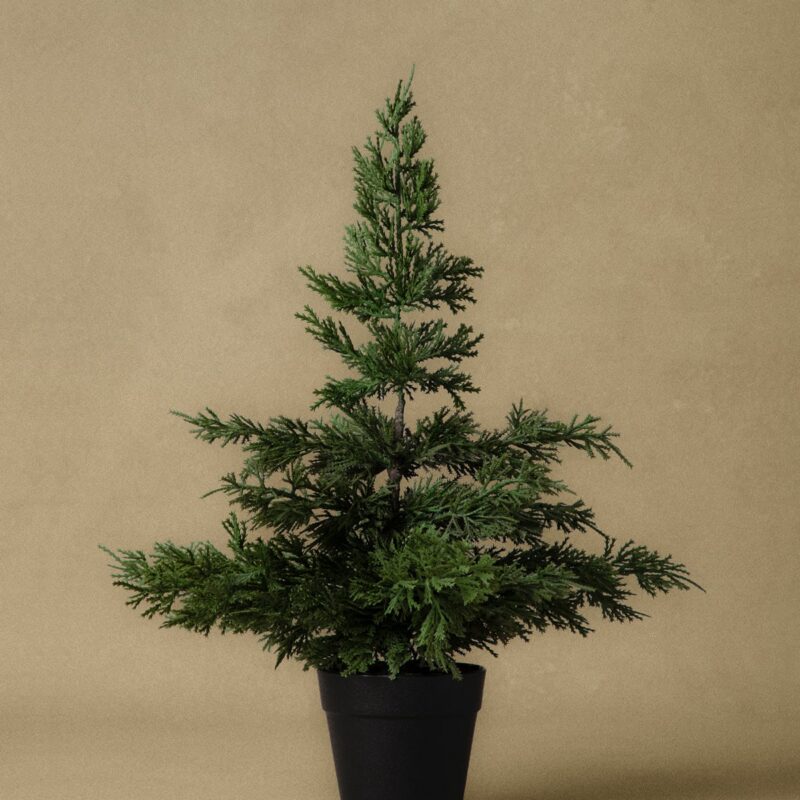 Cedar Potted Faux Tree
