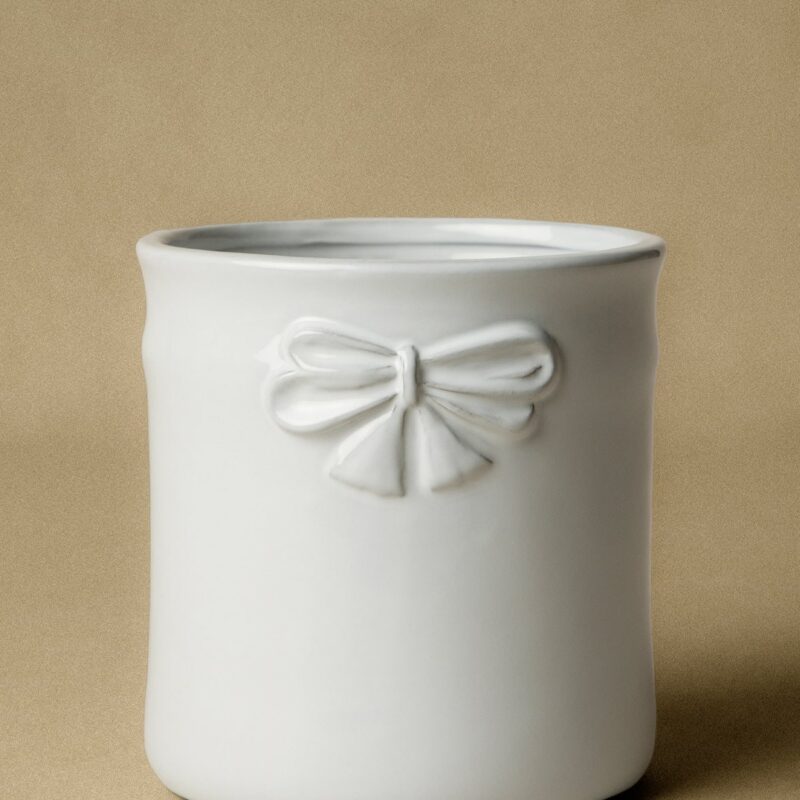 Ceramic Bow Planter