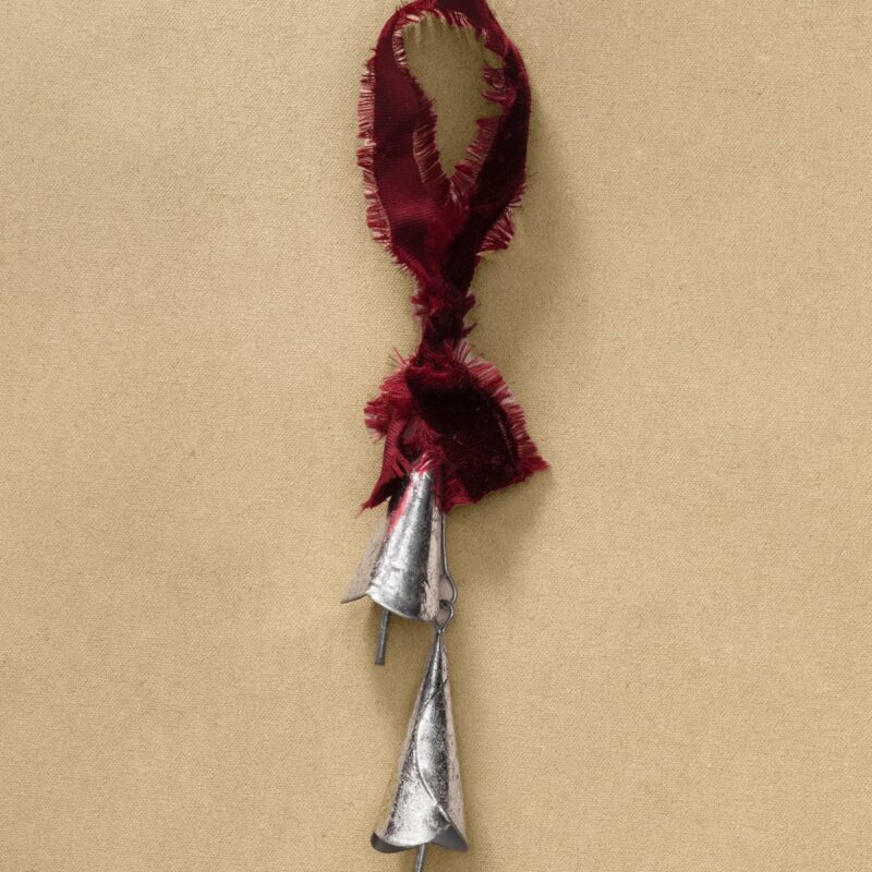 Gilded Silver Petite Cone Ornament