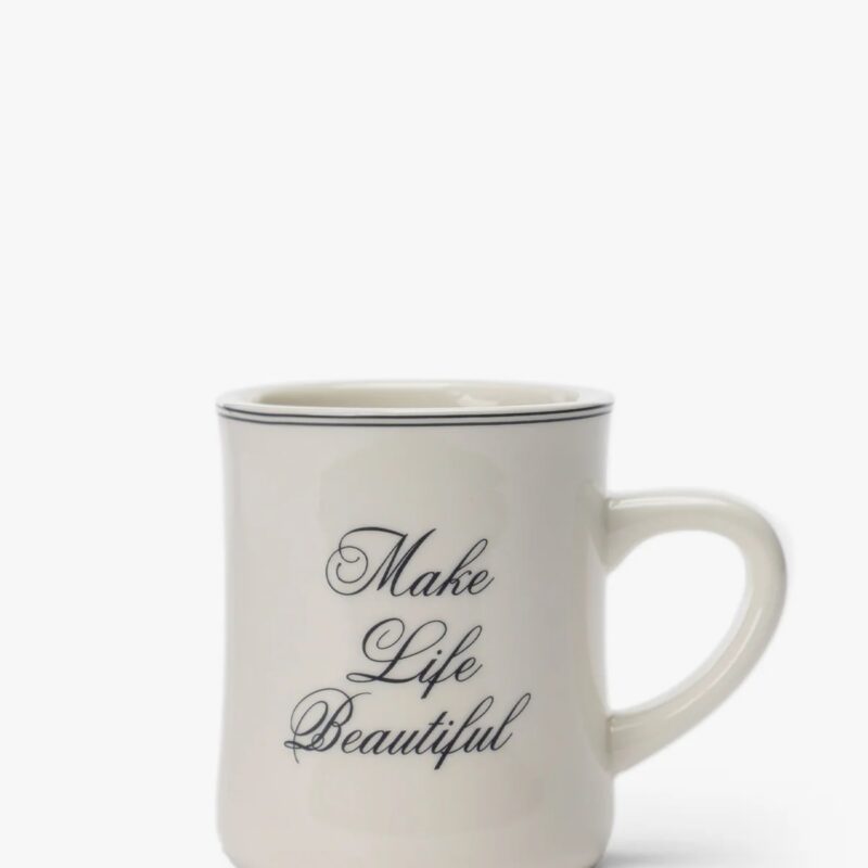 Make Life Beautiful Diner Mug