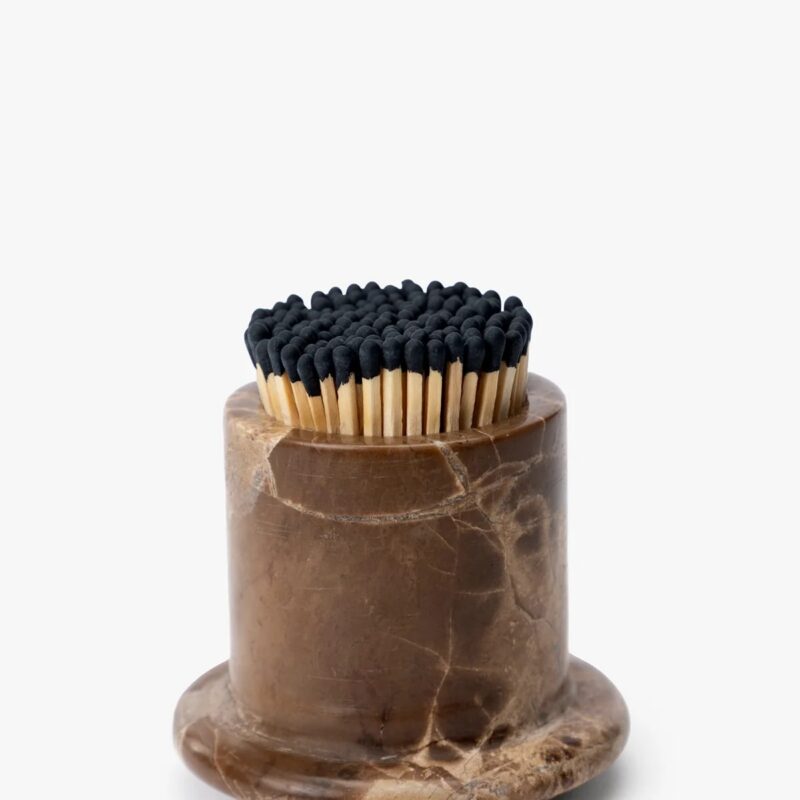 Marble Match Holder with Matches