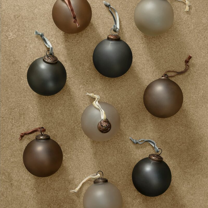Noel Neutral Ornaments (Set of 9) McGee & Co.