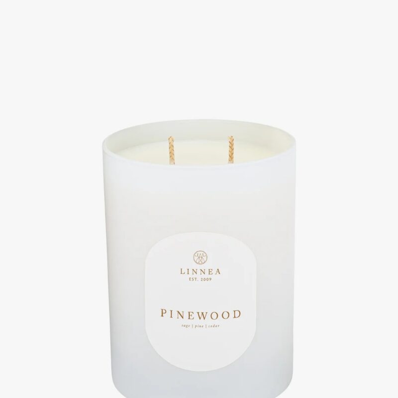 Pinewood Two-Wick Candle
