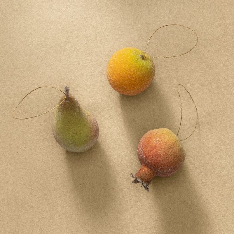 Sugared Fruits (Set of 3) McGee & Co.