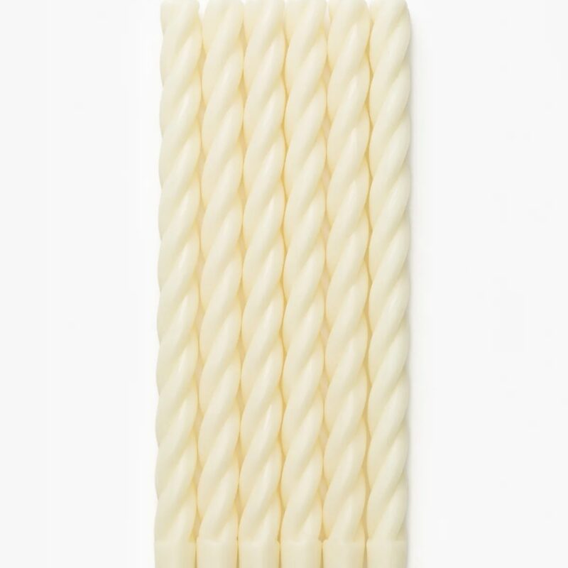 Twisted Taper Candle (Set of 6)