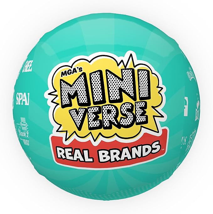 MGA's Miniverse Real Brands Series 2 Mini Collectibles – Blind Pack, Hyper-Realistic Replica Fo...