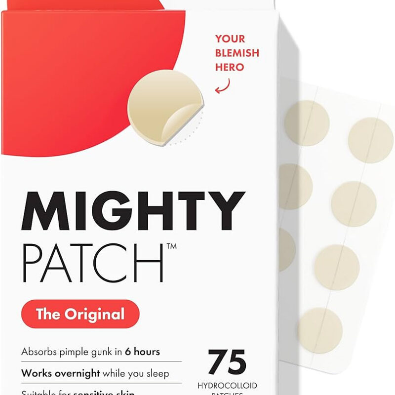 Mighty Patch Original Patch from Hero Cosmetics - #1 Best Selling Hydrocolloid Acne Pimple Patche...