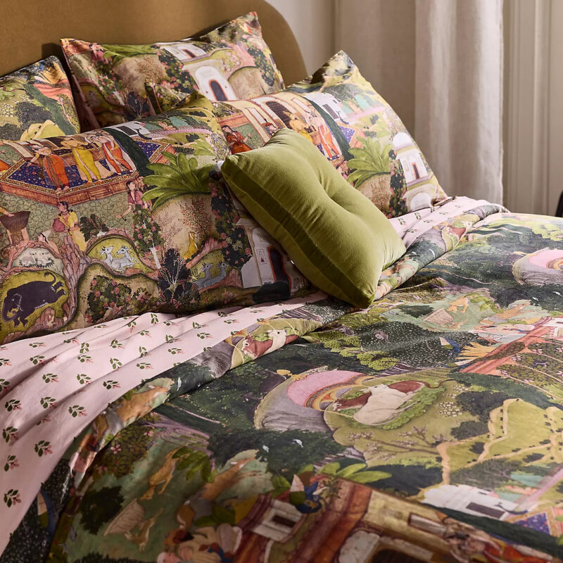 MINDTHEGAP Cotton Sateen Printed Duvet​ Cover