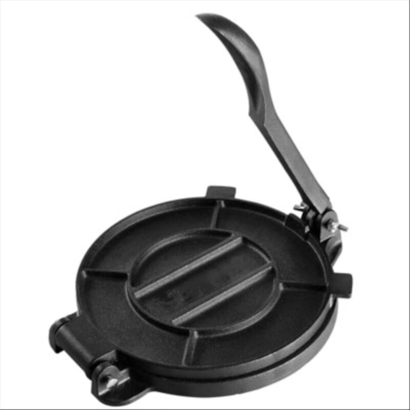 Mojar Tortilla Press, 10 Inch Tortilla and Roti Maker, Cast Iron Heavy Duty Tortilladora Press