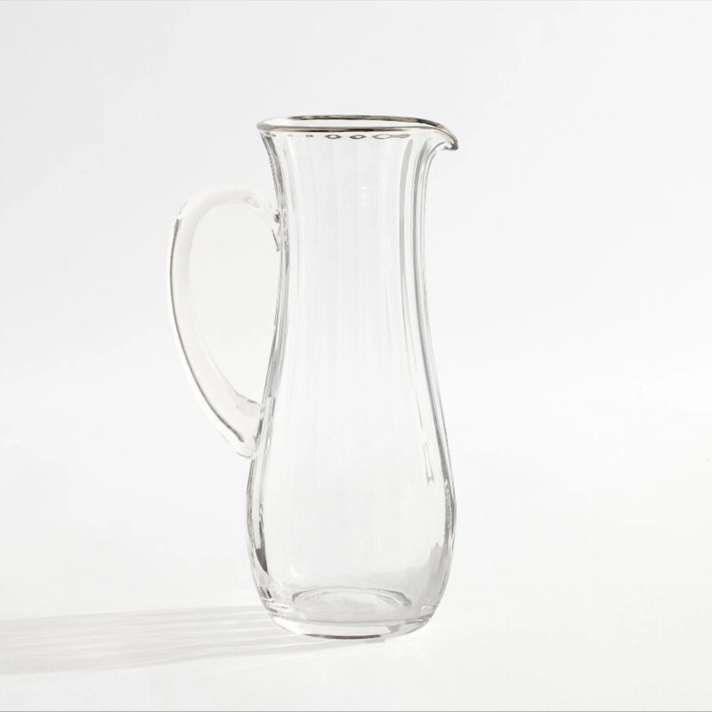 Monique Lhuillier Tatum Pitcher - Silver