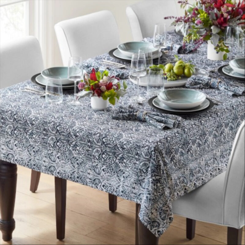Morris & Co. x Williams Sonoma Bluebell Tablecloth, 70"" X 108