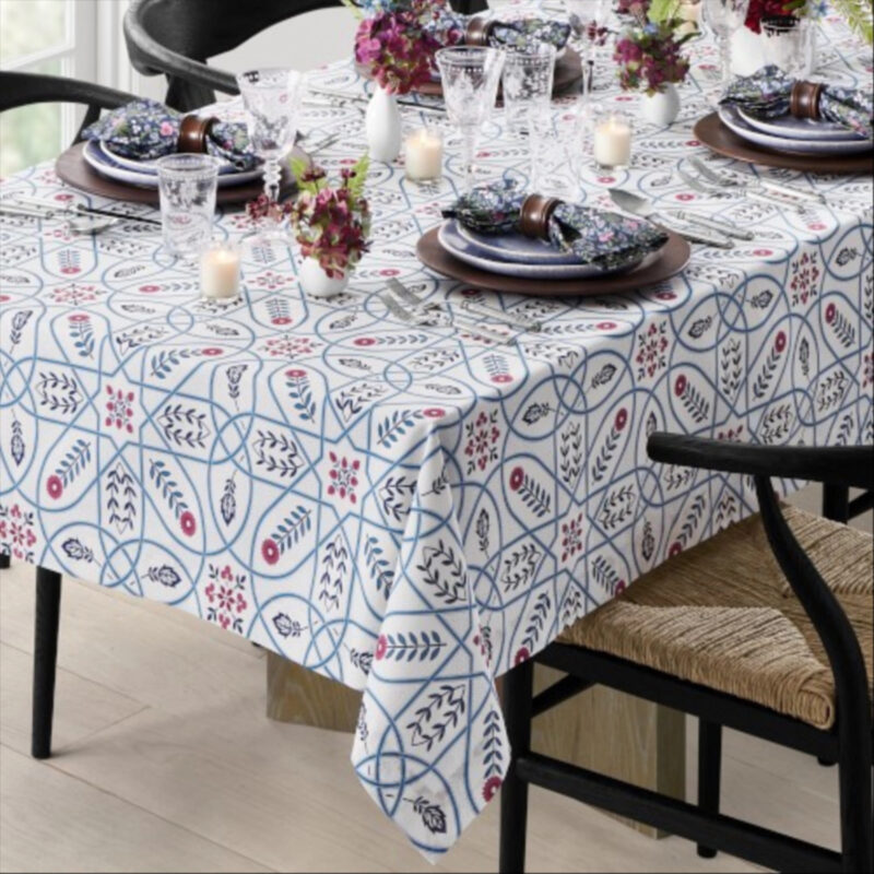 Morris & Co. x Williams Sonoma Brophy Trellis Tablecloth, 70""x108