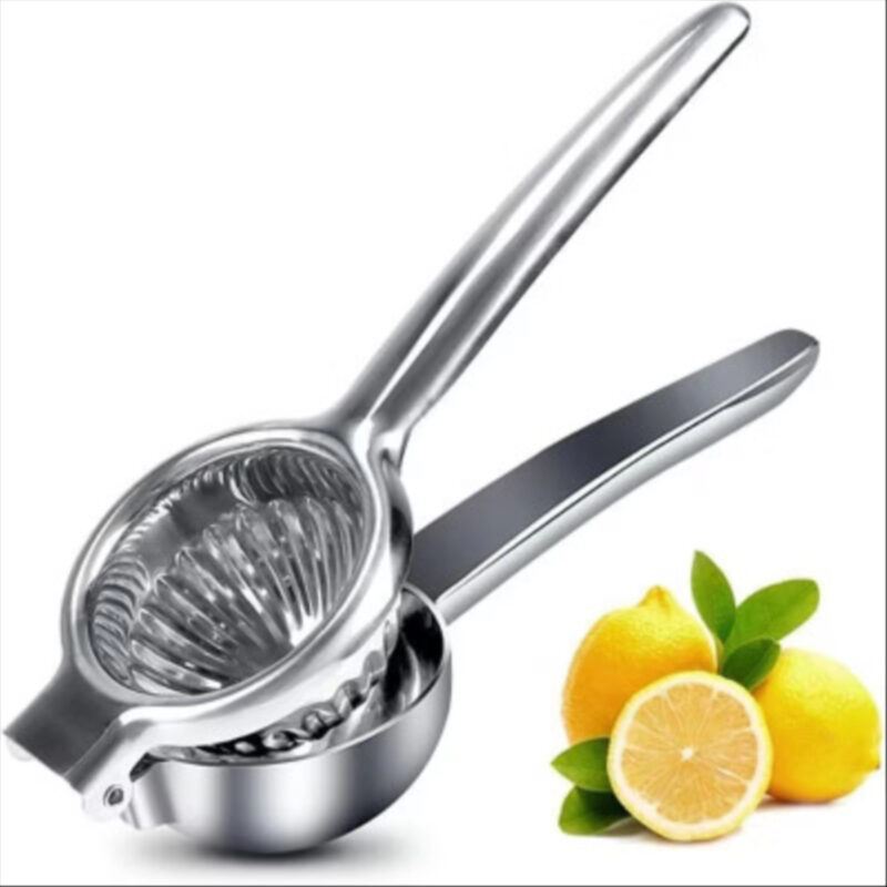 MOVSSOU Lemon Squeezer Manual Citrus Juicer Hand Press Juicer Handheld Lemon Juicer Squeezer Manual Black