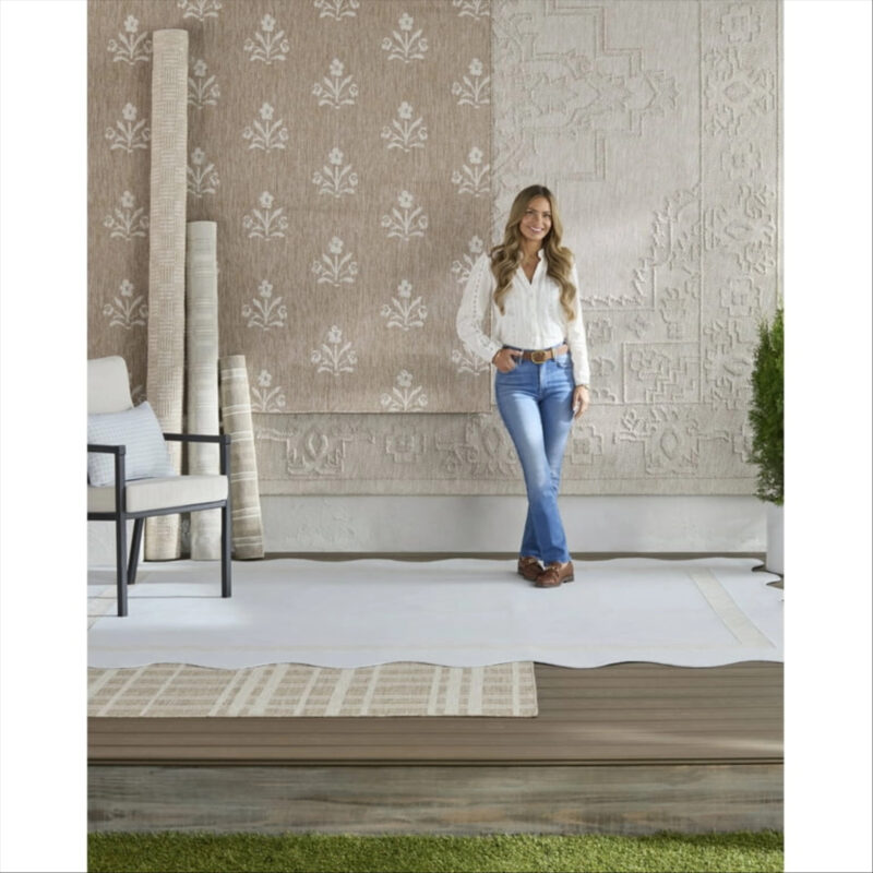 My Texas House Isla Outdoor Area Rug 5'3 x 7'