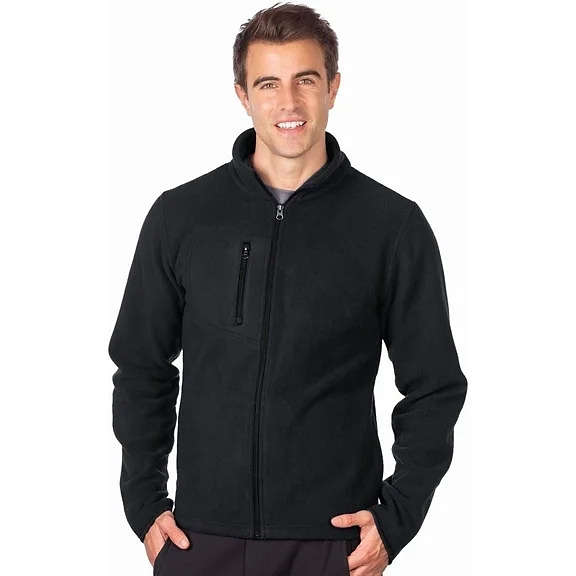 No Boundaries Full Zip Work Jacket with Long Sleeves, Men's XS-5XL