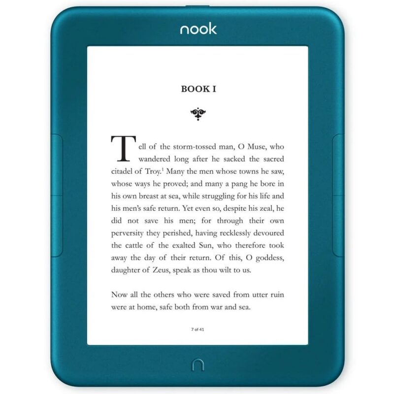 NOOK GlowLight 4 Ocean Teal Edition