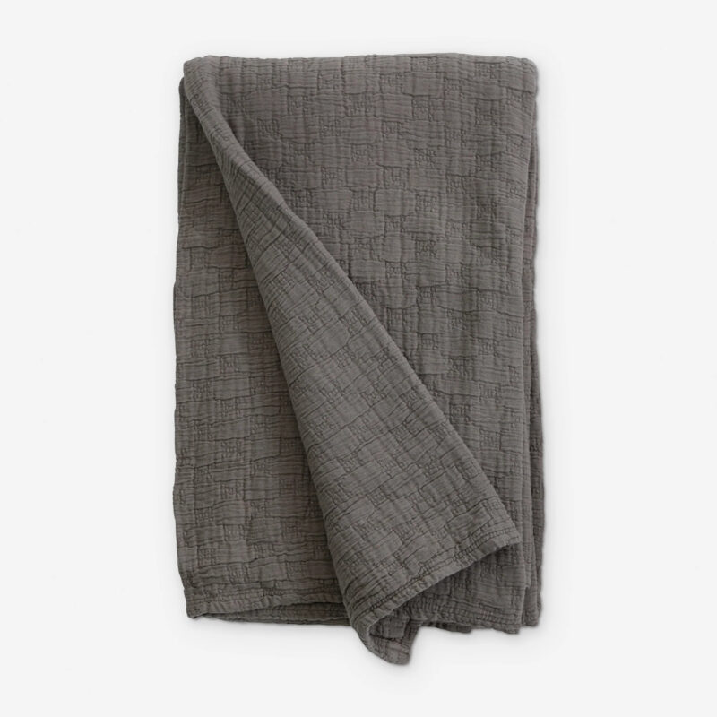 Ojai Cotton Matelassé Coverlet by Pom Pom at Home