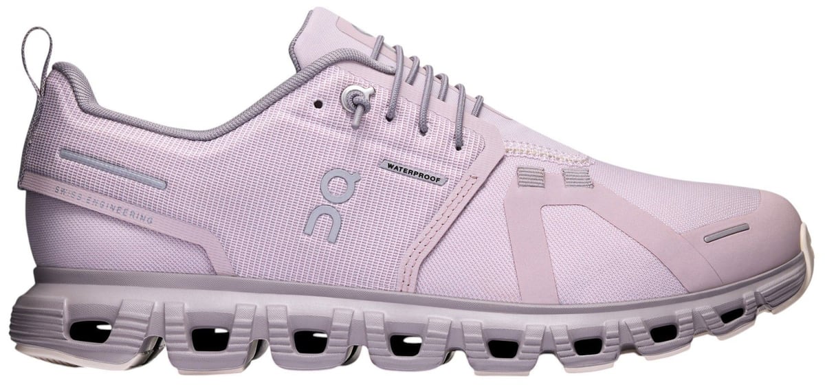 On Women's Cloud 6 Waterproof Shoes, Size 7, Sandstone