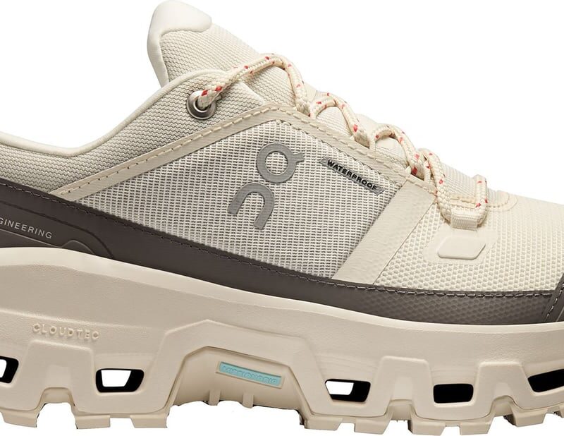On Women's Cloudrock Waterproof Low Shoes, Size 8, Alloy