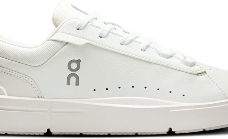 On Women's THE ROGER Advantage Shoes, Size 7.5, Rose/White