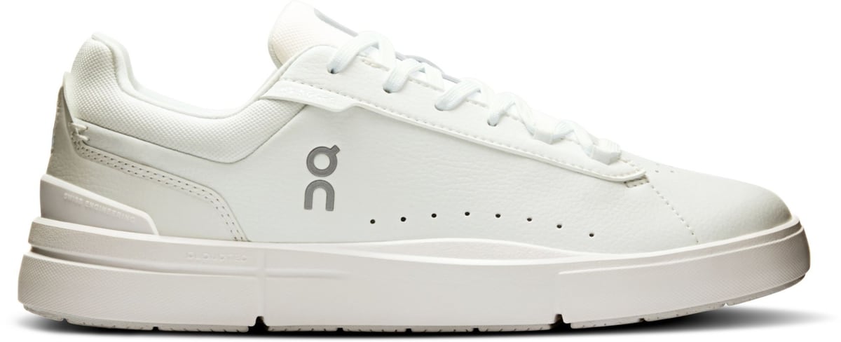 On Women's THE ROGER Advantage Shoes, Size 7.5, Rose/White