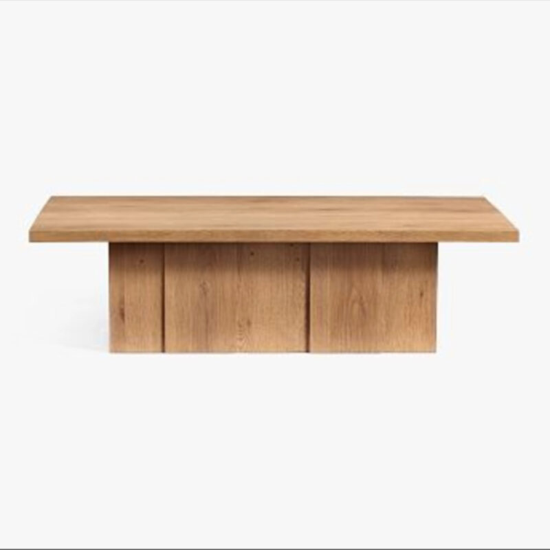 Open Box: Aldon Rectangular Plinth Coffee Table (58") - Maize