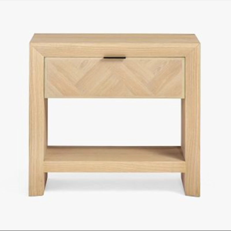 Open Box: Blair Herringbone Nightstand (30") - Shoreline