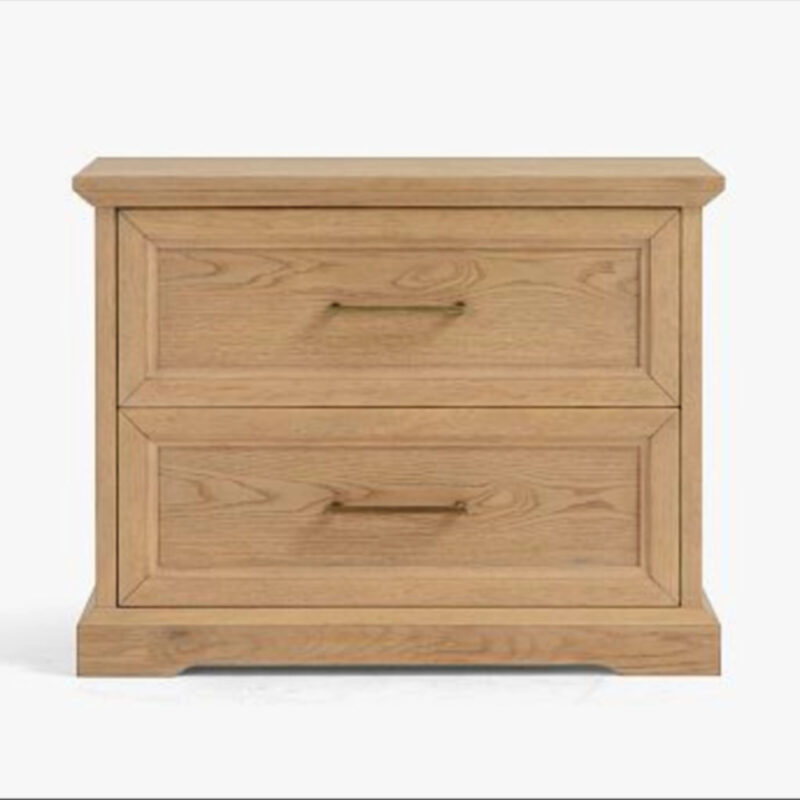 Open Box: Vintners Wide Nightstand (31") - Savanna