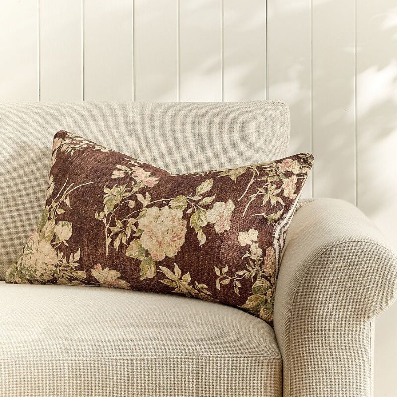 Ophelia Printed Lumbar Pillow Cover