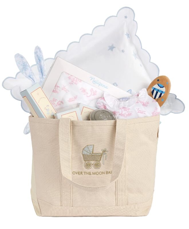 “Over The Top” Baby Bundle in Blue Over The Moon