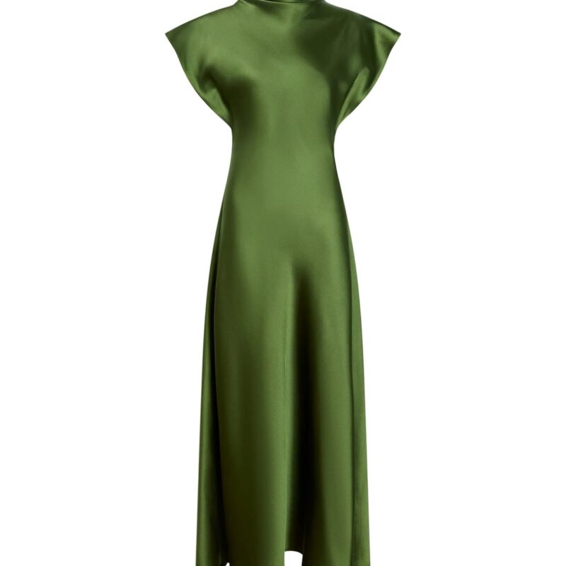 Adrien Dress in Sprout Tanya Taylor