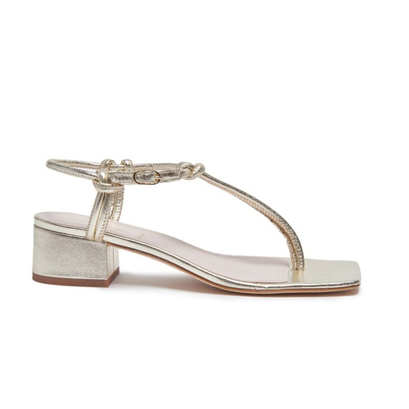 Alexa Gold Sandal Andrea Gomez